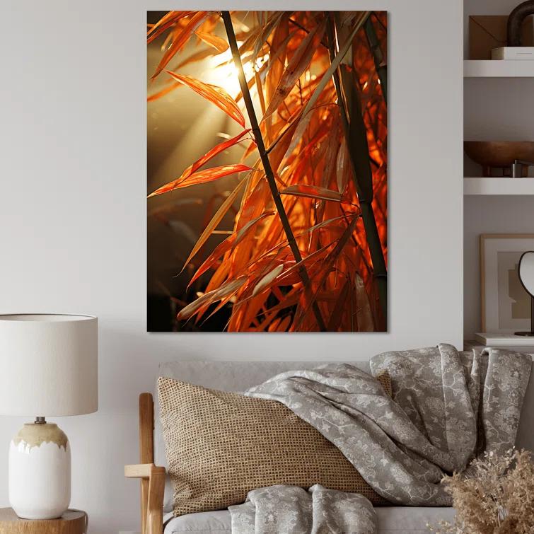 Design Art " Bamboo Sunset Photography II "