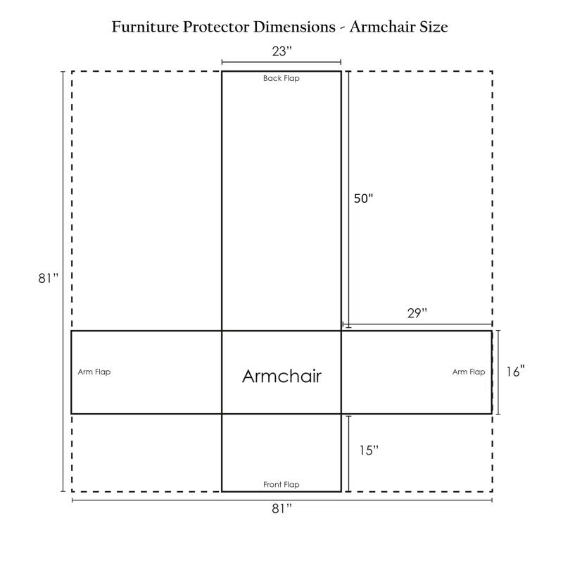 Barefoot Bungalow Elmina Willow Reversible Quilted Armchair Slipcover