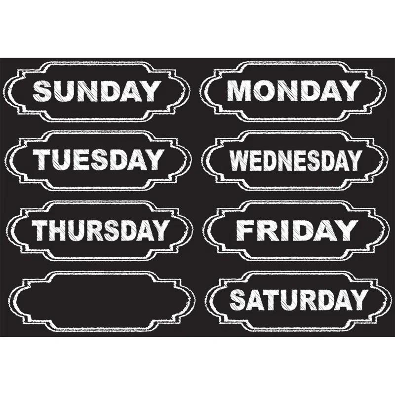 Ashley Productions Ashley Productions Die-Cut Chalkboard (Set of 6)