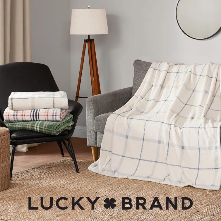 Lucky Brand Lucky Brand Camper Plaid Blankets
