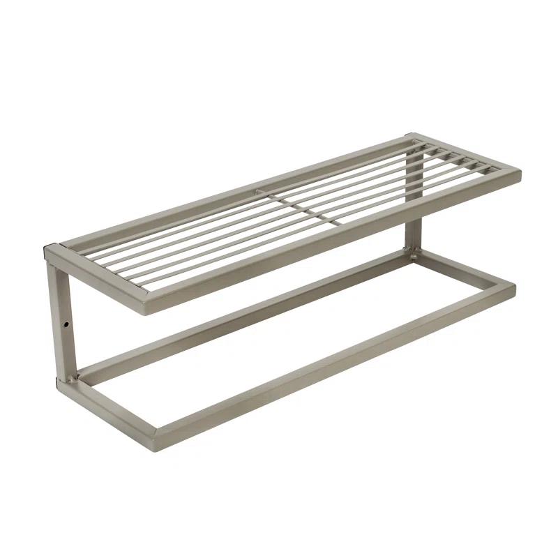 Steel Bathroom Storage Wall Shelf