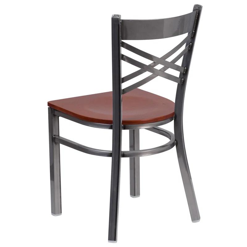 Flash Furniture Athena Cross Back Side Chair