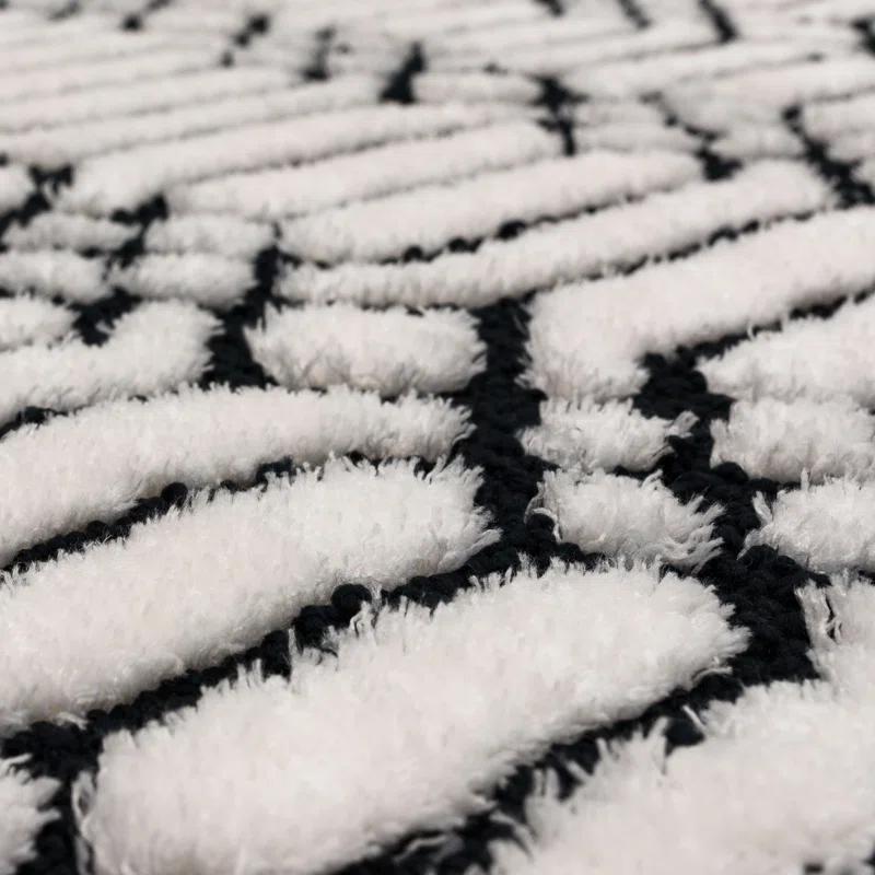 Mohawk Home Linkage Casual Geometric Polyester Machine Washable Knitted Bath Mat