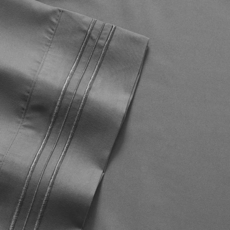 Sweet Home Collection 18-24" Extra Deep Pocket Ultra Soft Microfiber Solid Sheet Set
