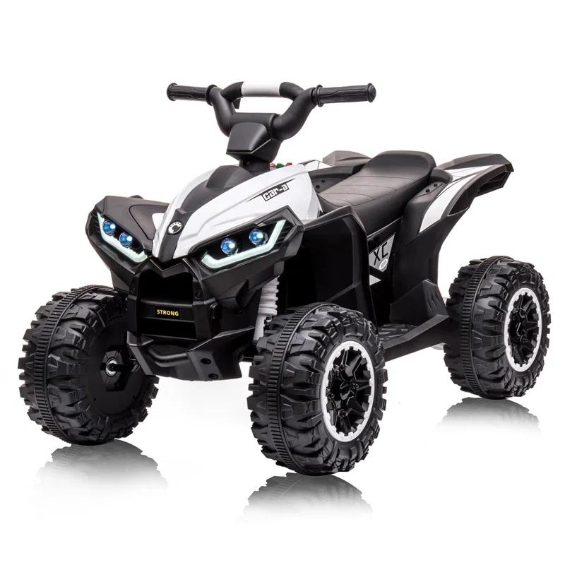Hetoy 12V Battery Powered Electric Four-Wheeler With Music