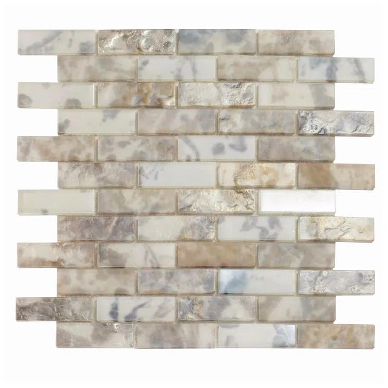 Apollo Tile Verre 11.7 In. X 11.7 In. Glass Mosaic Wall And Floor Tile (9.5 Sq Ft/Case) - 10 Pack (Set of 10)