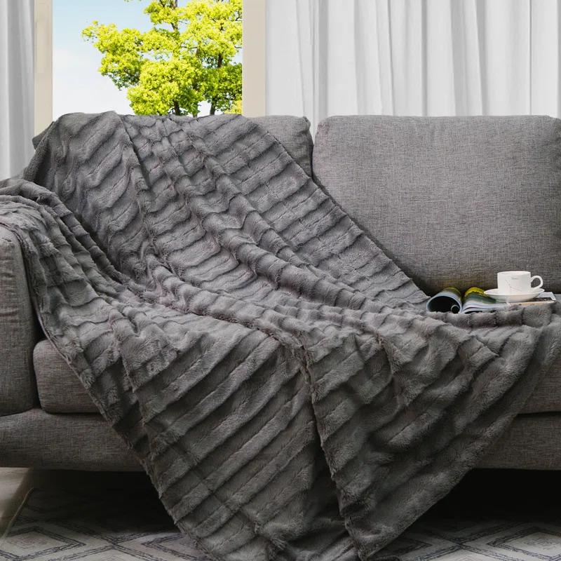 Cheer Collection  Throw Blanket & Reviews | Wayfair