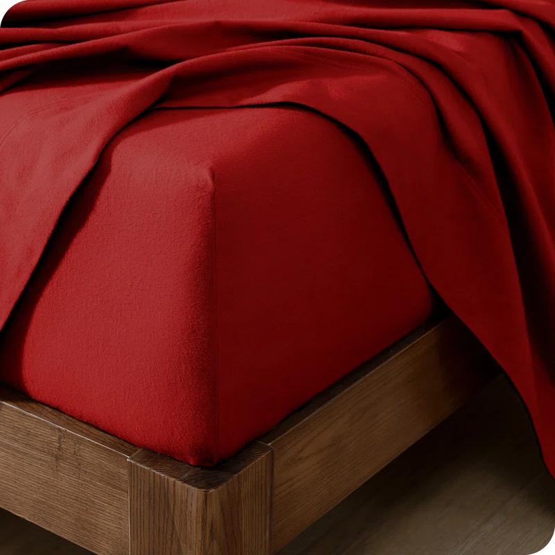 Bare Home Flannel Machine Woven Sheet Set