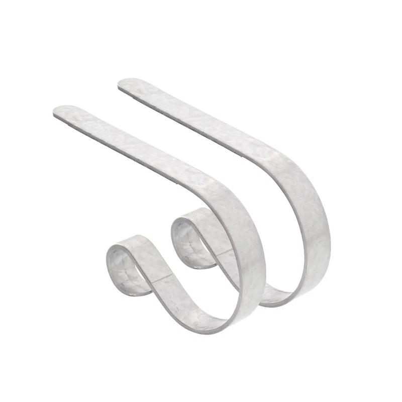 Haute Decor Galvanized Stocking Holder (Set of 2)