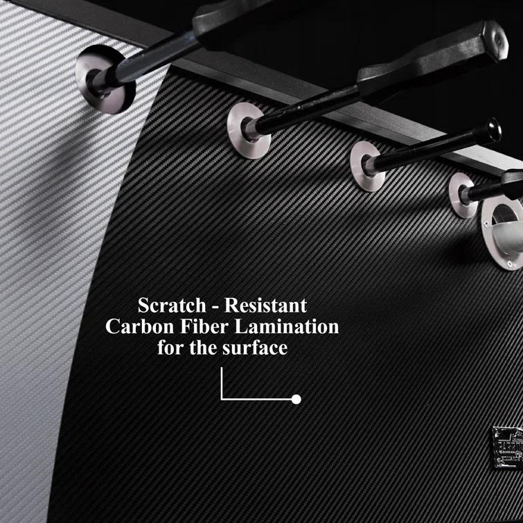 Barrington Billiards Company Barrington Billiards 58” Irvine Foosball Table, with Tabletop Sports Soccer Balls
