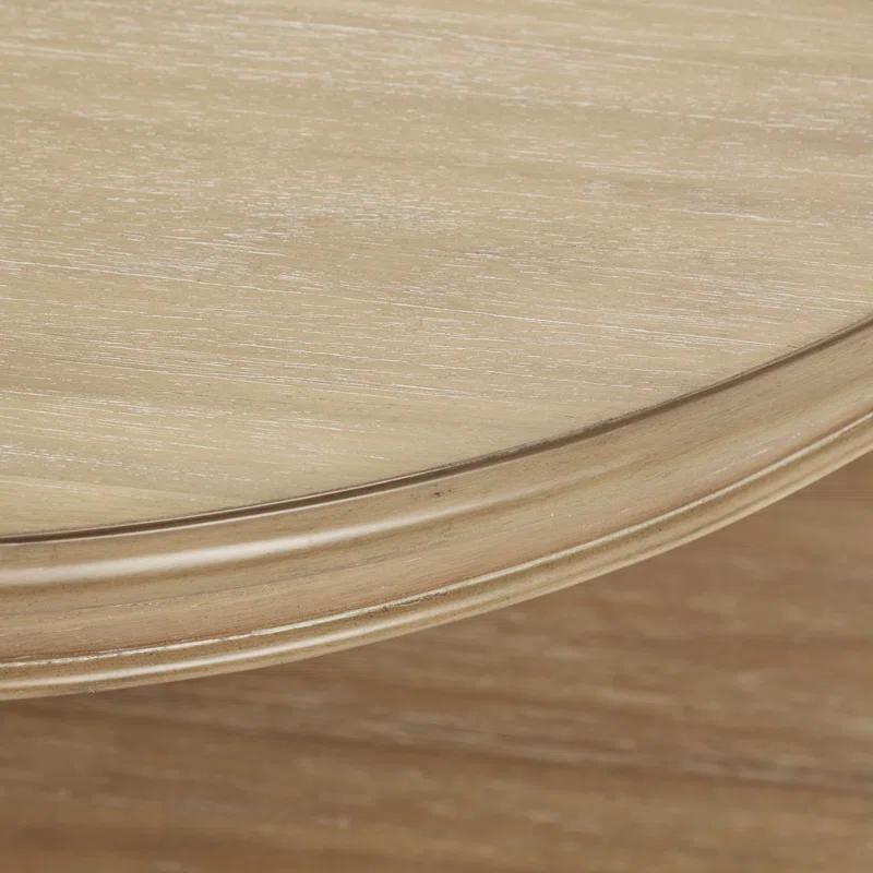 Martha Stewart Belden Round Coffee Table on Hidden Casters