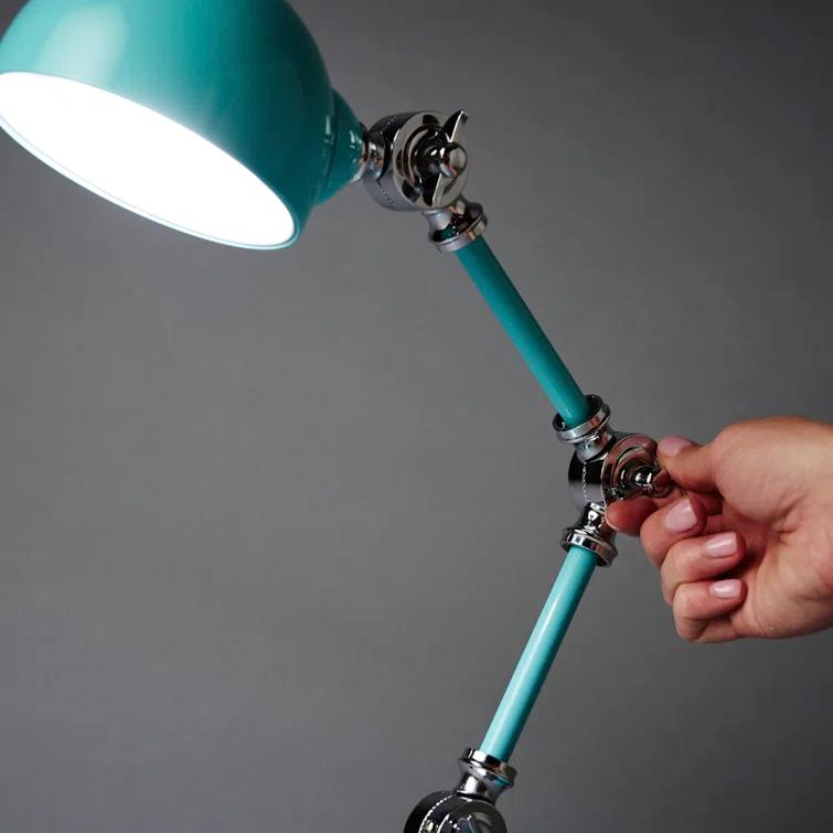 OttLite OttLite Revive LED Desk Lamp 3 Brightness Settings, Touch Controls, USB & 3 Adjustable Knobs