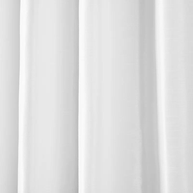 Lush Decor Venetian Polyester Semi Sheer Curtain Single Panel