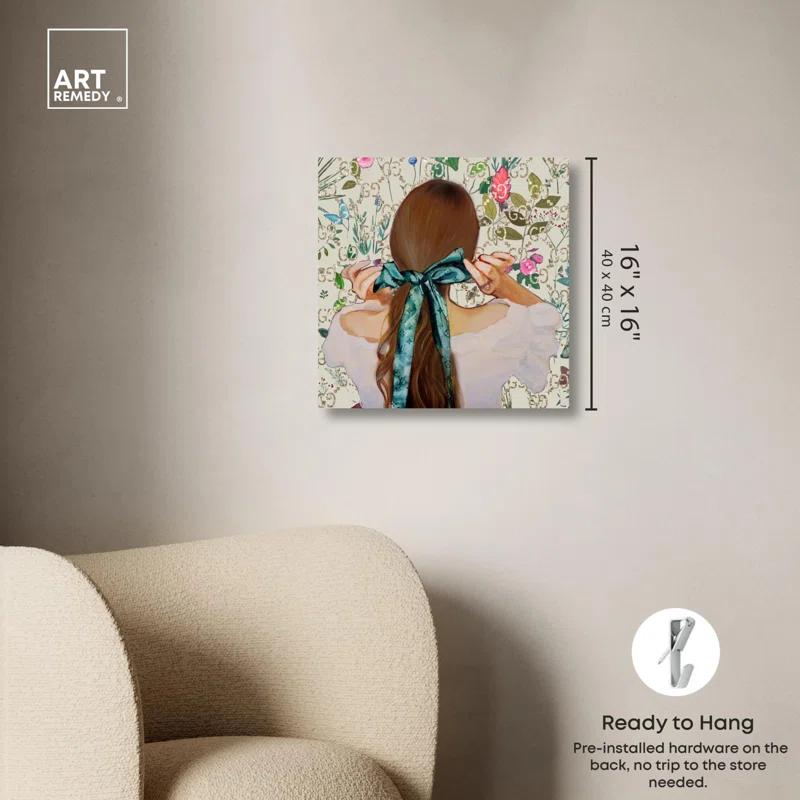 Art Remedy Dreaming of Beautiful Italy Canvas Floral Glam Art by Art Remedy