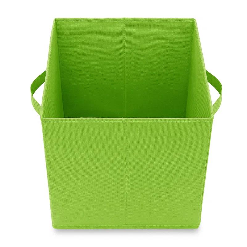 Casafield 10.5" L x 10.5" W x 11" H Collapsible Fabric Cube Storage Bins (Set of 6)