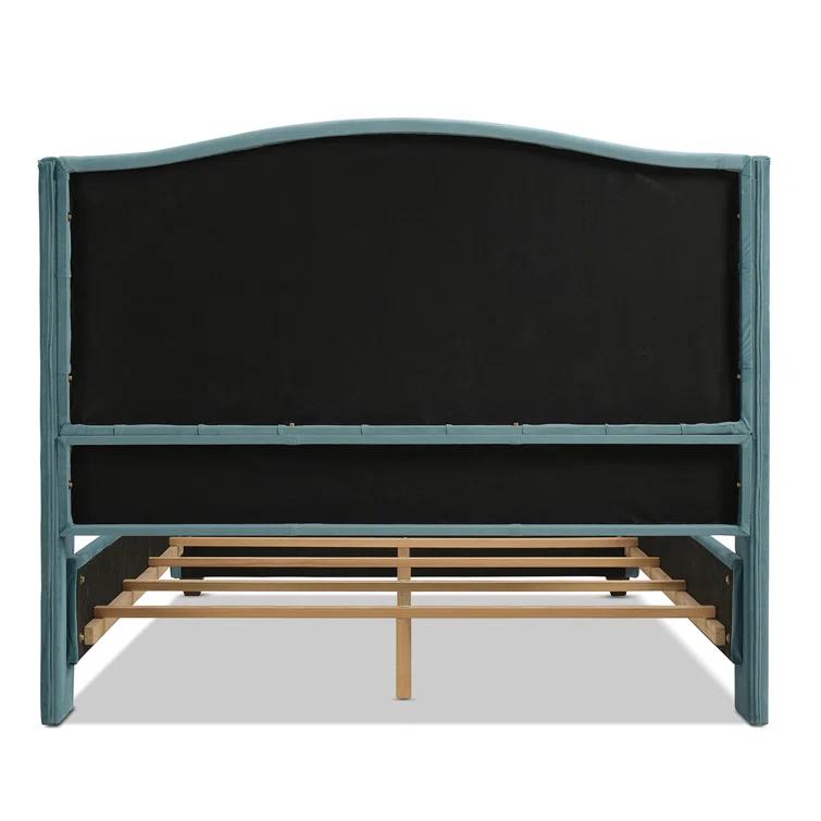 Coleman Upholstered Wingback Bed