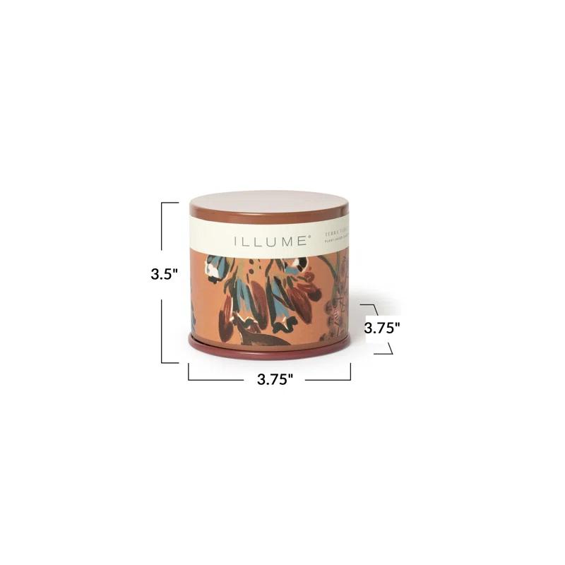 ILLUME Beautifully Done Essentials Terra Tabac Statement Glass Scented Candle