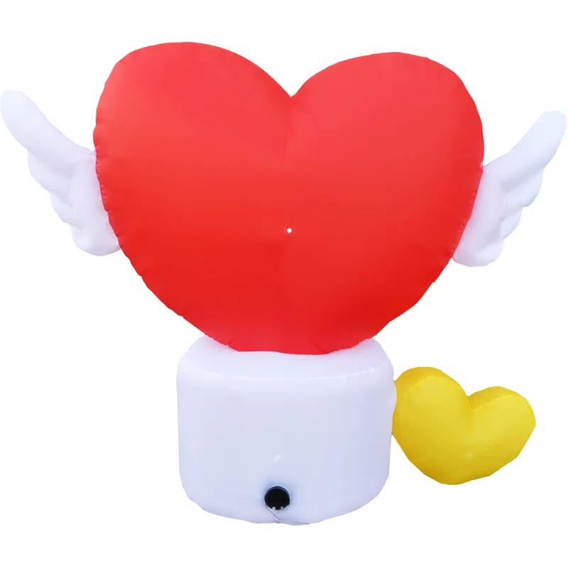 Fraser Hill Farm Heart with Wings Inflatable