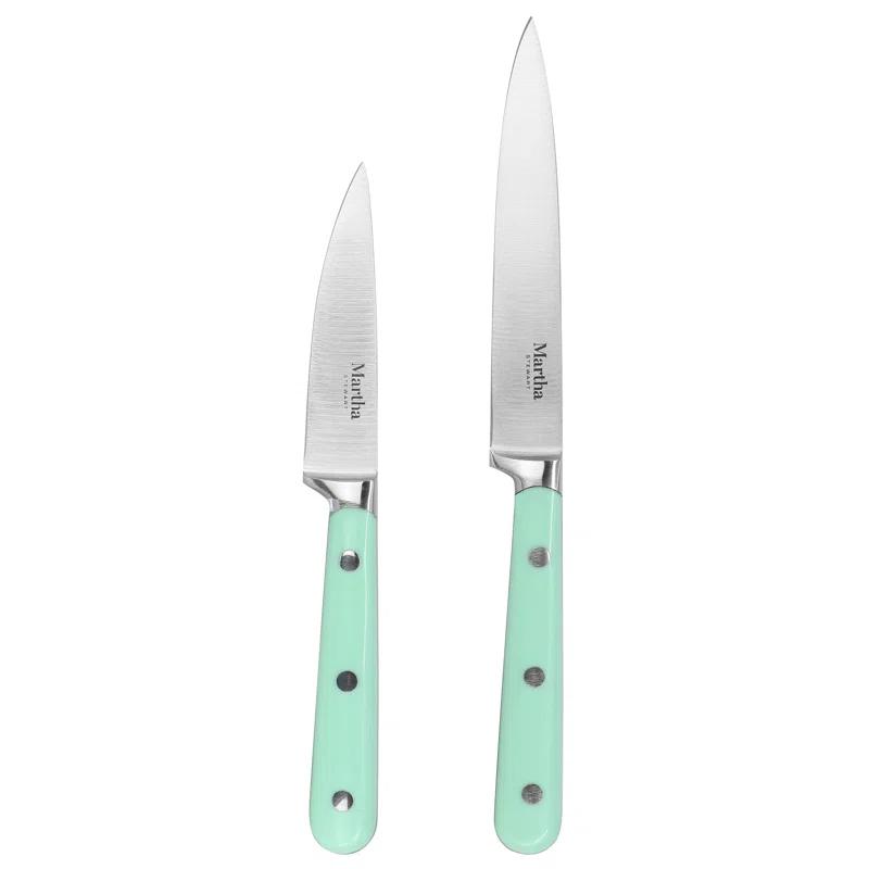 Martha Stewart Everyday Martha Stewart Everyday 14 Piece High Carbon Stainless Steel Knife Block Set