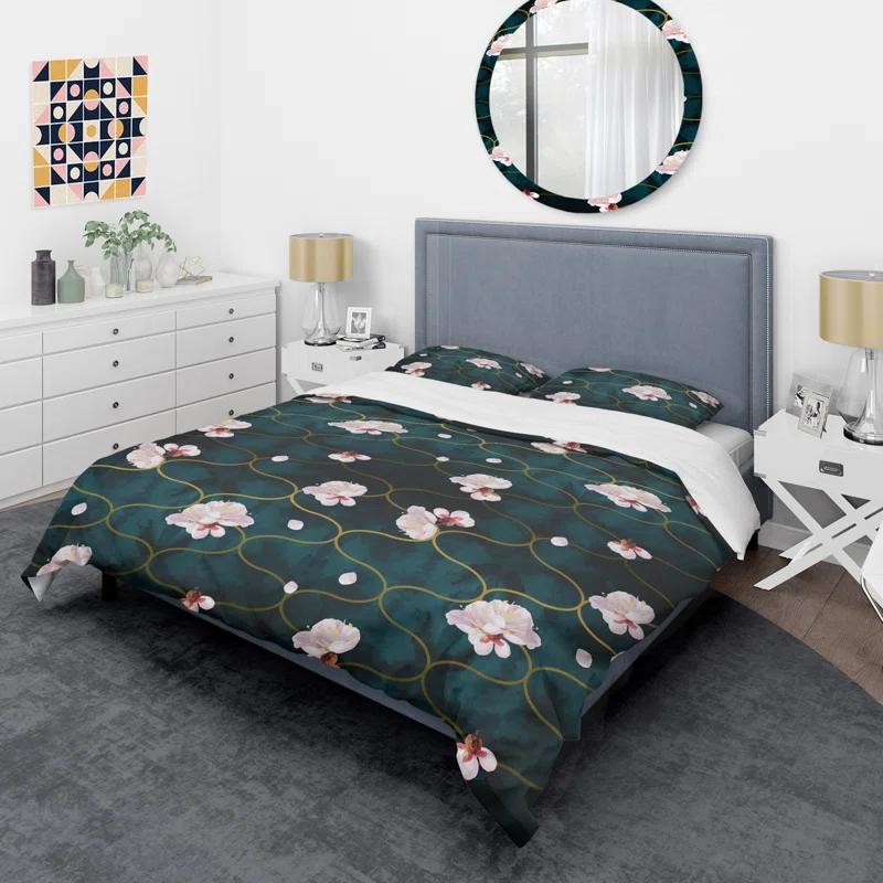 Design Art Retro Art Deco - Mid century bedding set - Modern Mid-century Bed cover set