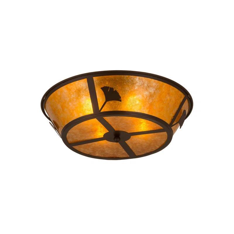 Meyda Lighting Mica Flush Mount