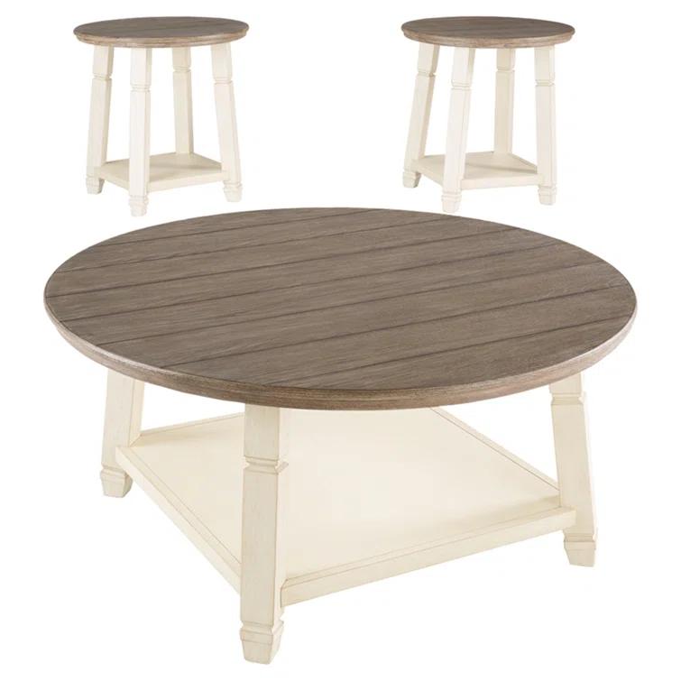 August Grove® Hackett 3 - Piece Living Room Table Set