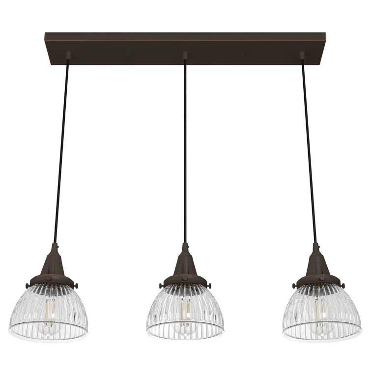 Hunter Fan Cypress Grove 3 - Light Cluster Bell Pendant