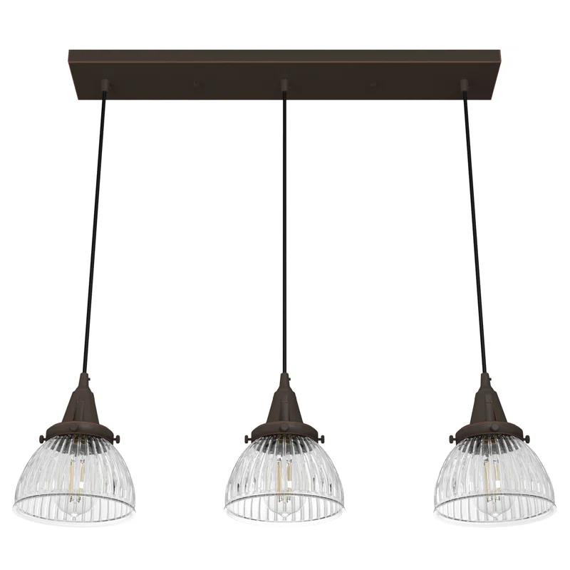 Hunter Fan Cypress Grove 3 - Light Cluster Bell Pendant