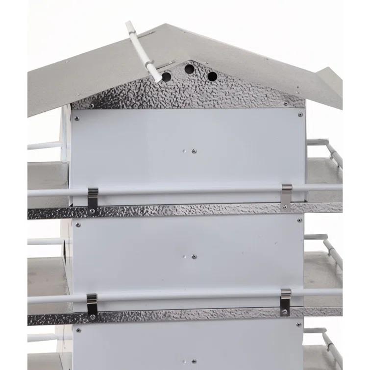 Birds Choice Birds Choice Large Coates Original 4-Level, 16-Suite Purple Martin Bird House, White/Grey