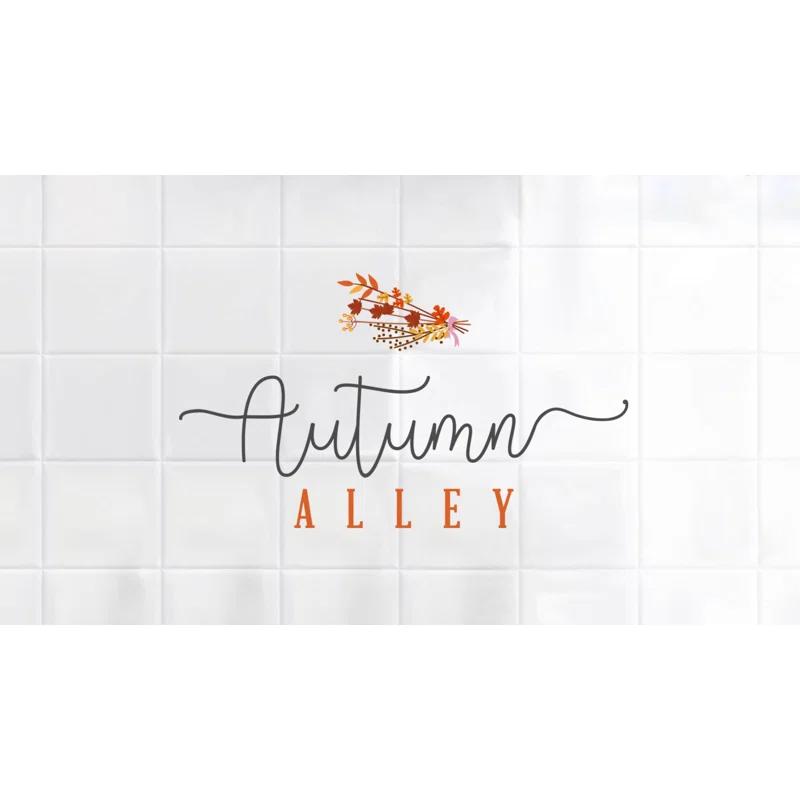 Autumn Alley Alley Metal Open Waste Basket - 1.7 Gallons