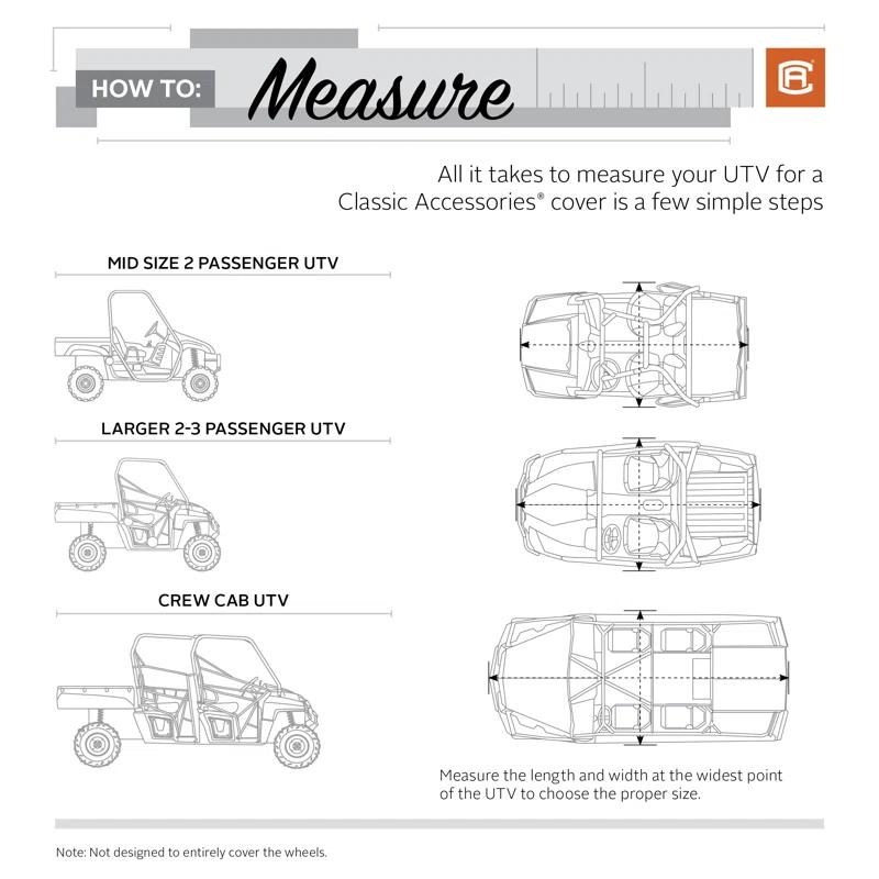 Classic Accessories Buckle Mildew Resistant UTV Cover By Classic Accessories