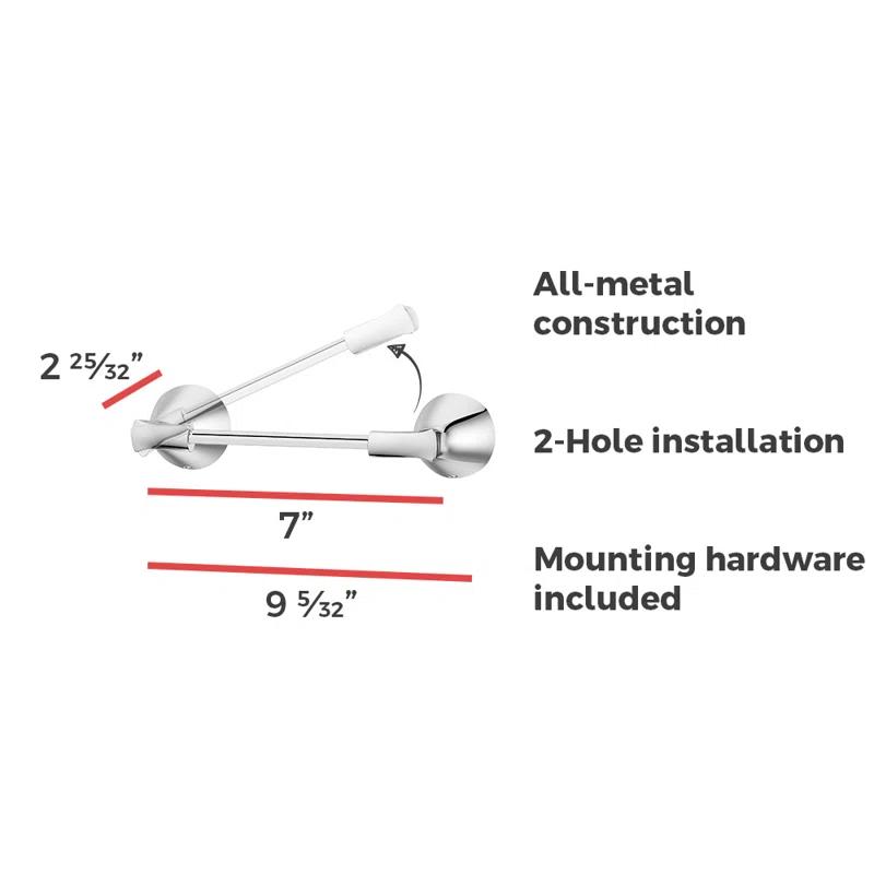 Willa Wall Mount Toilet Paper Holder