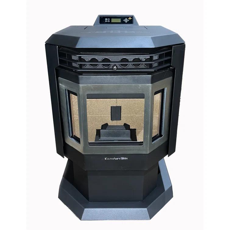ComfortBilt Pellet Stoves HP21-Black-SS Pellet Stove