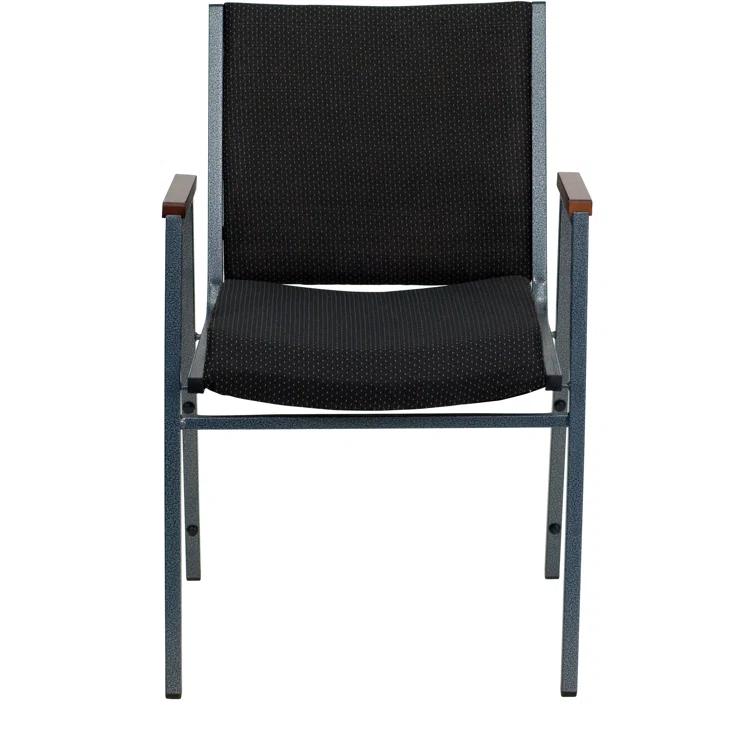 Flash Furniture Aliya Heavy Duty Stack Chair with Arms (Set of 4)
