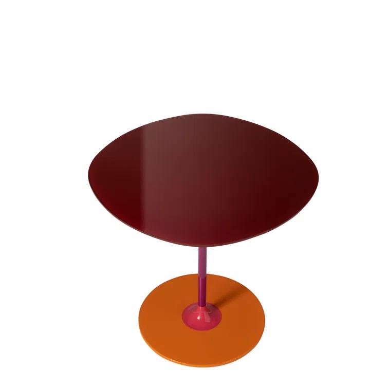 Kartell Thierry Glass Top End Table