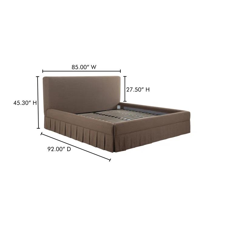 Belden Platform Bed - Brown / King