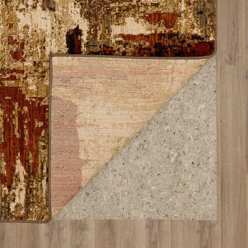 Karastan Treviso Abstract Brown Area Rug | Wayfair