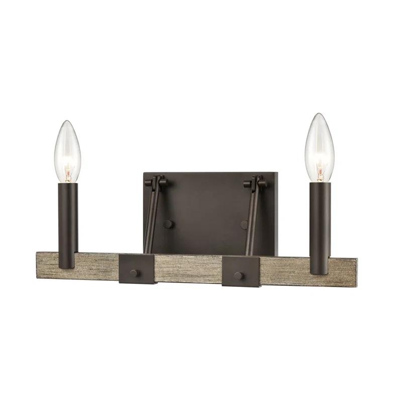Gracie Oaks Alyanna 2 - Light Dimmable Vanity Light