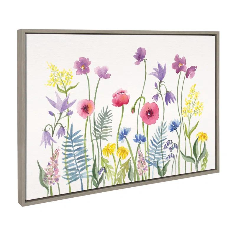 Red Barrel Studio® " Wildflorals " by Patricia Shaw Painting Print