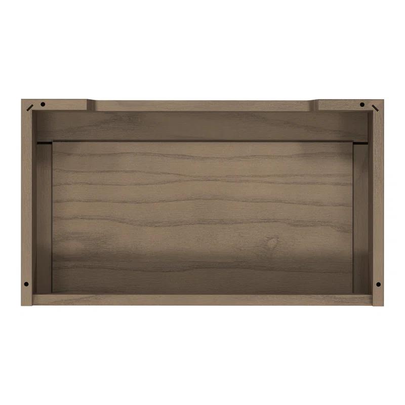 Howard Miller® Scott 80.25'' H Oak Solid Wood Grandfather Clock