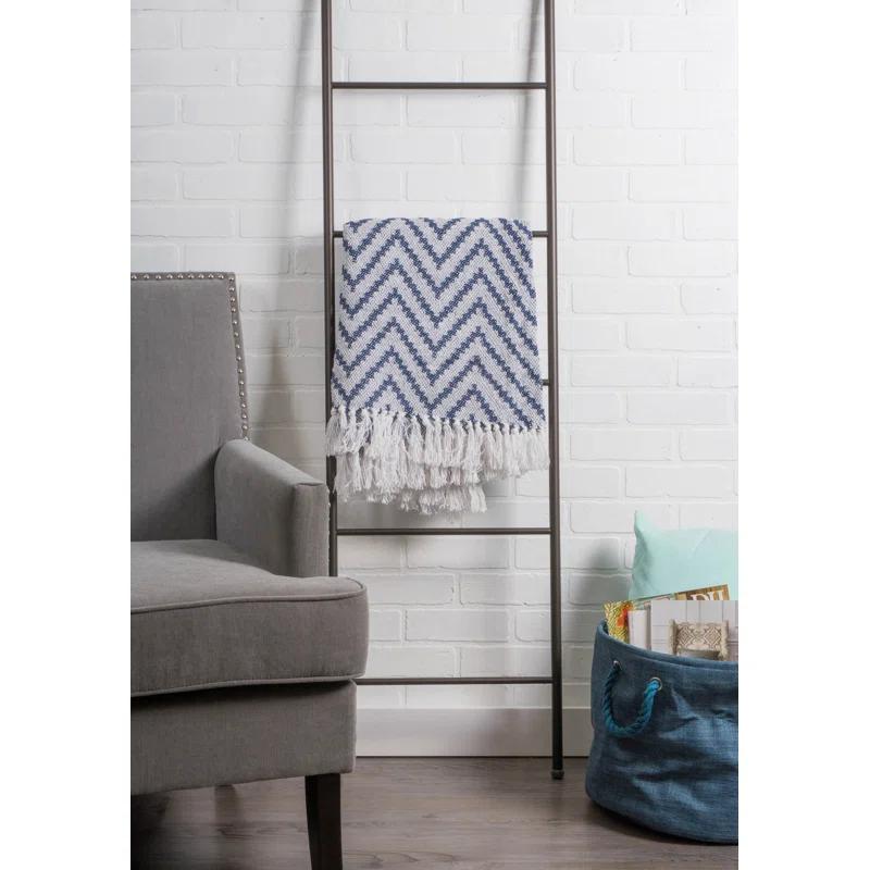 Design Imports Hand Woven Throw Blanket