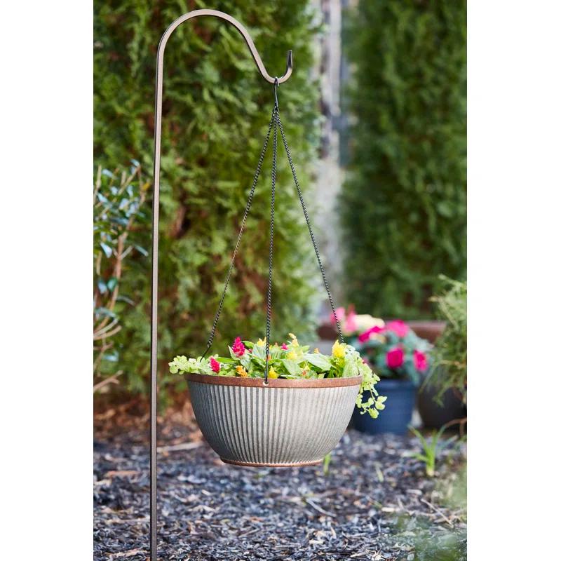 Southern Patio® Westlake Hanging Resin Pot Planter Round