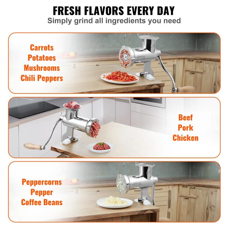 VEVOR VEVOR Stainless Steel Manual Sausage Stuffer