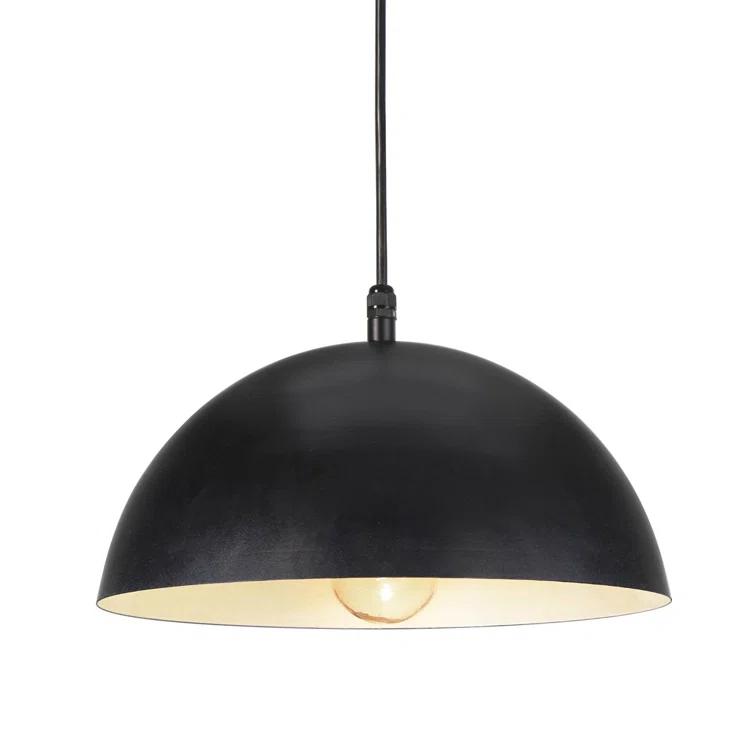 Peridot Outdoor Pendant Light by Regina Andrew - Black / Small