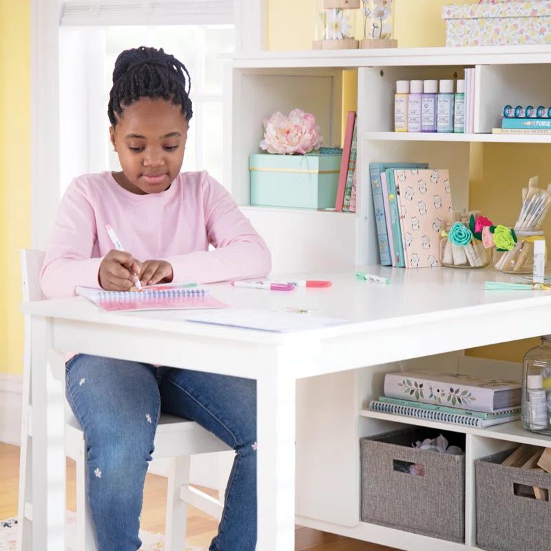 Martha Stewart Martha Stewart Living & Learning Kids Media System, Desk and Chair 43.1" H x 39.8" W