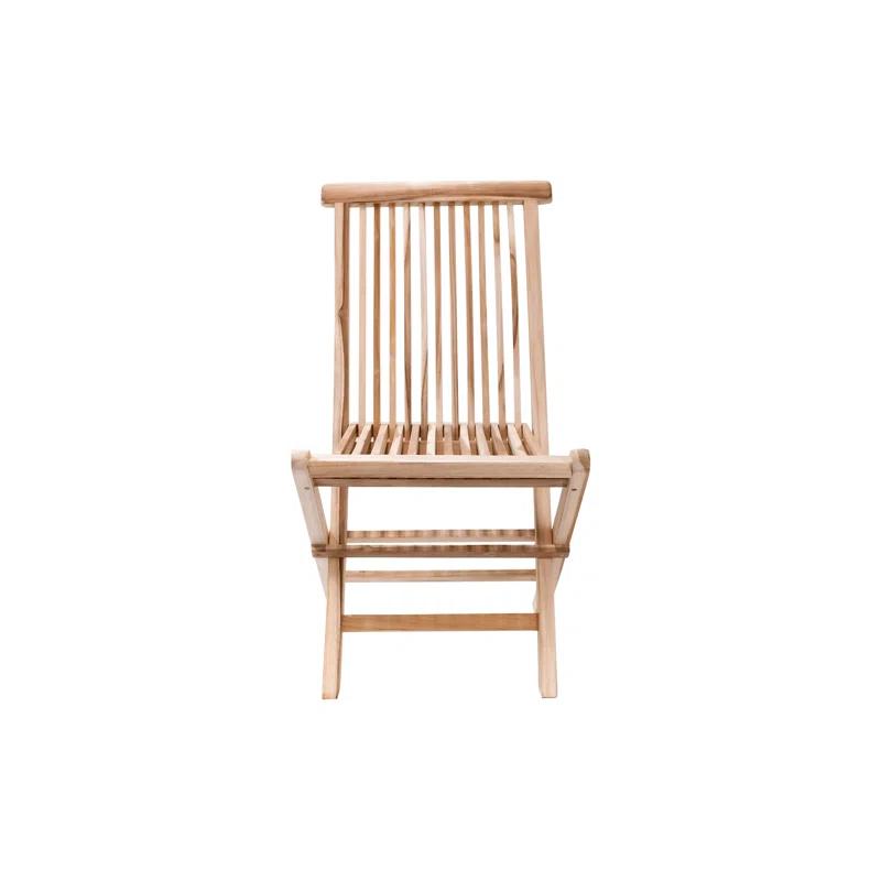 Nordic Style Nordic Teak Outdoor Folding Chair