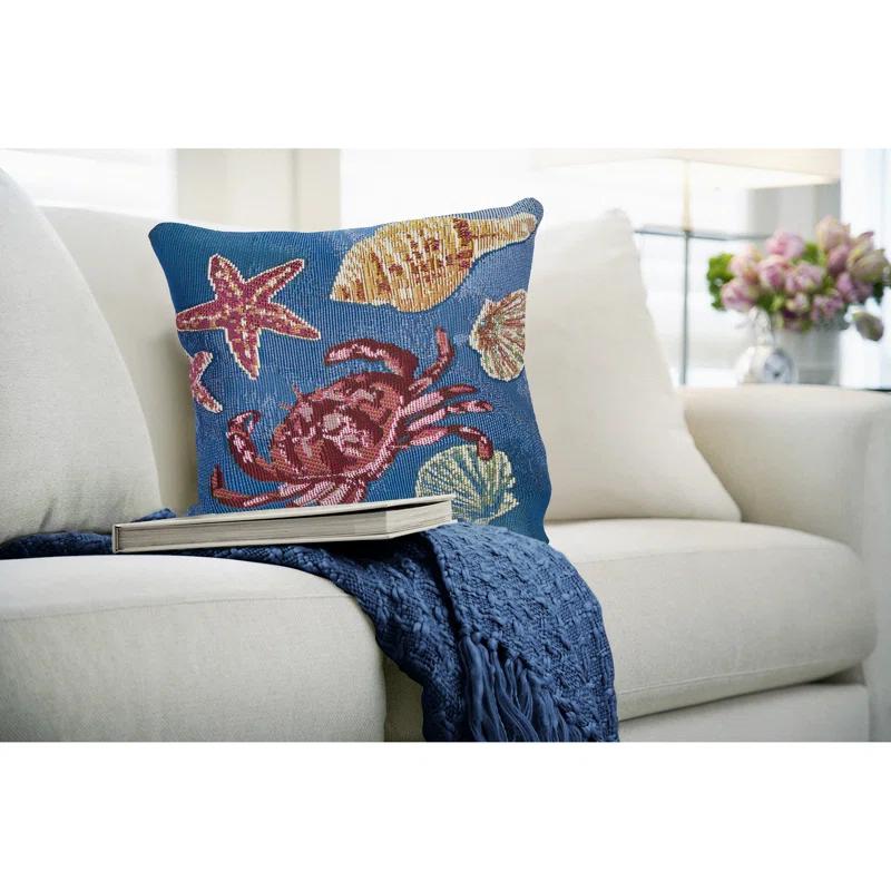 Liora Manne Marina No Decorative Addition Indoor/Outdoor Throw Pillow