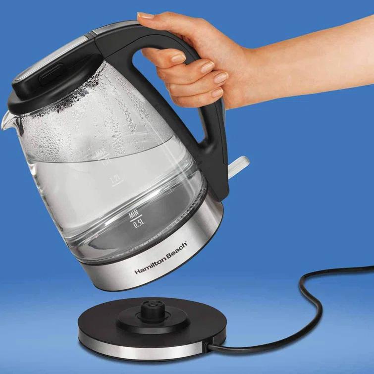 Hamilton Beach Hamilton Beach® Glass Kettle 1.7 Liter Capacity
