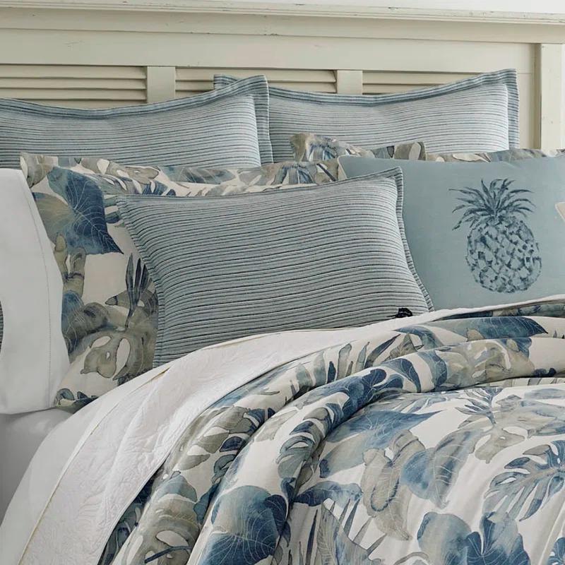 Tommy Bahama Home Tommy Bahama Raw Coast Blue Cotton Comforter Set & Reviews | Wayfair