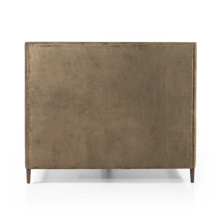 Rexford Platform Bed - Cream / Queen